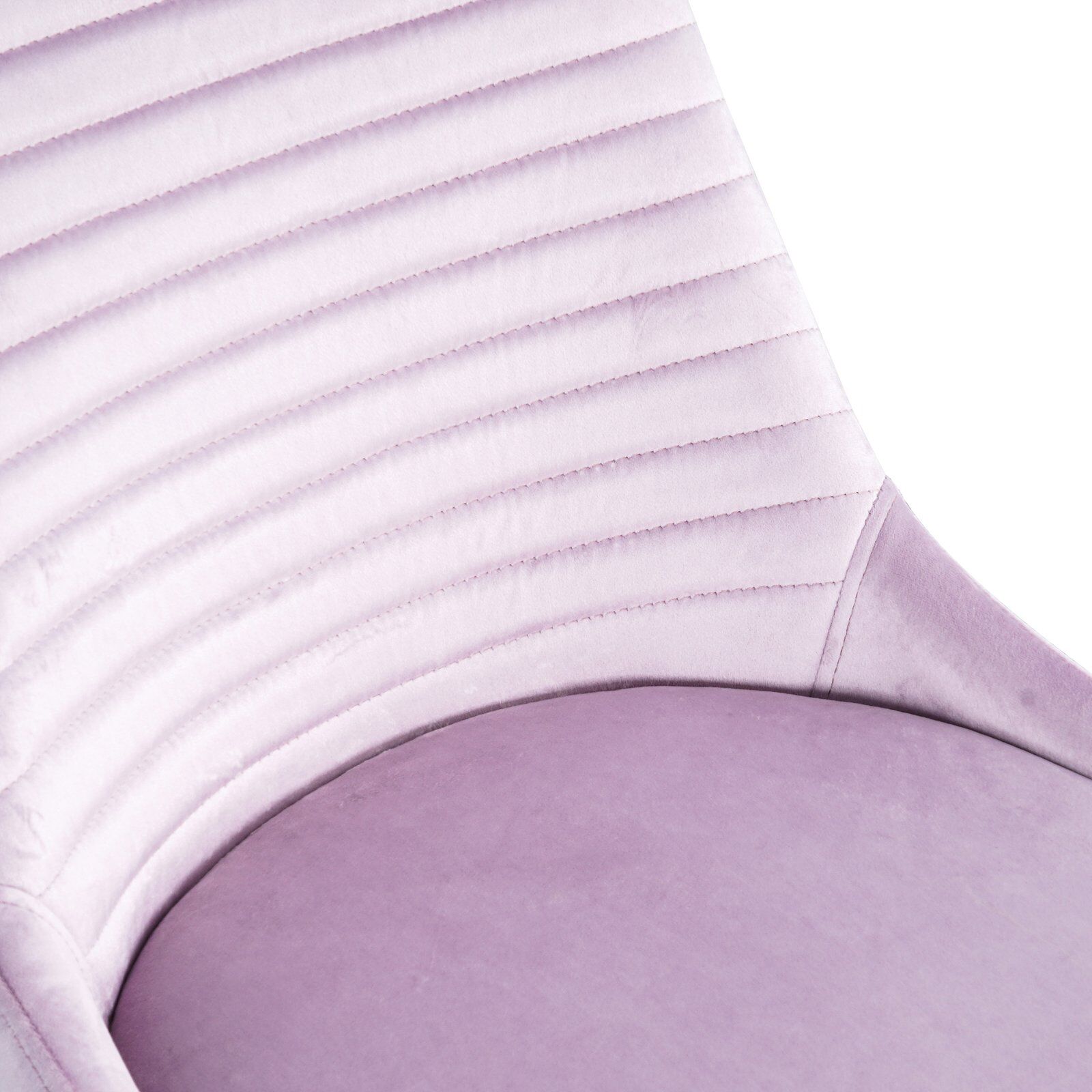 Pink Fabric Dining Chair-4