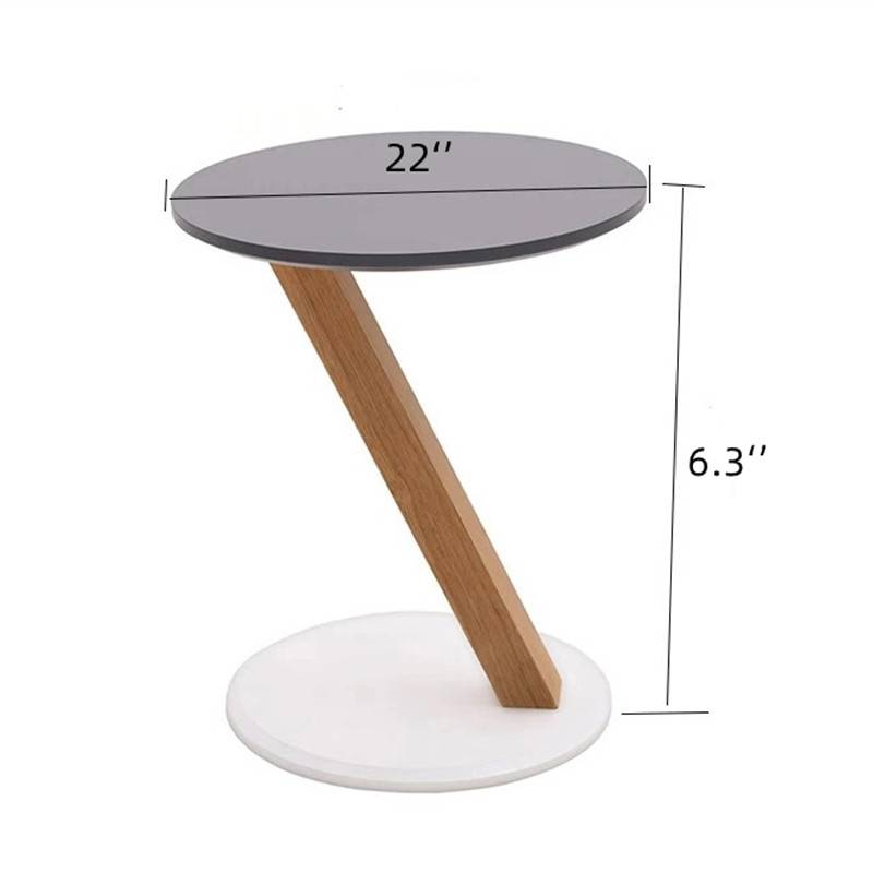 Modern Minimalist Nordic Style Z Shape Coffee Table -4